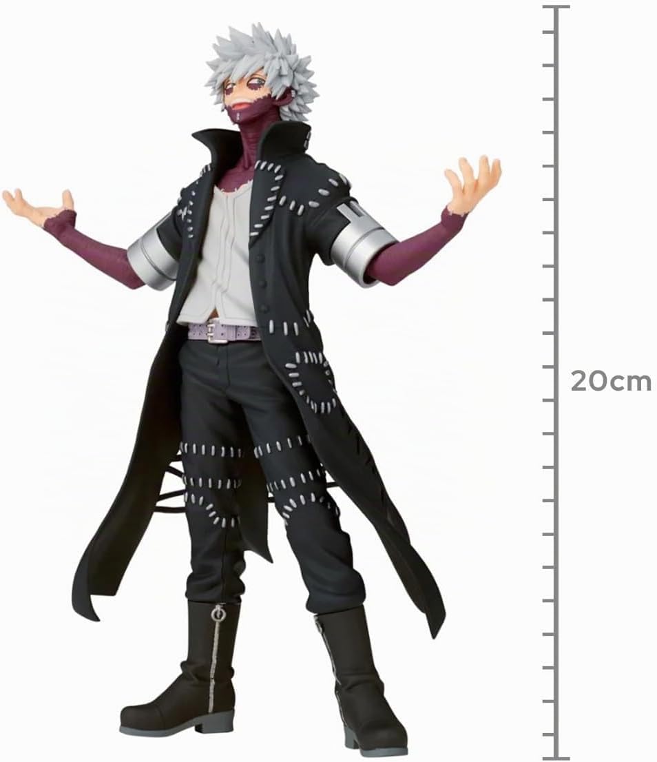 BANPRESTO, Dabi My Hero Academia The Evil Villains DX 20 cm, Mehrfarbig BP88287
