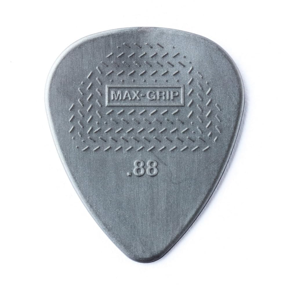 Médiators Jim Dunlop 0,88mm Max Grip 0,88mm sachet de 72 Sachet de 72 0,88mm, Sachet de 72 0,88mm
