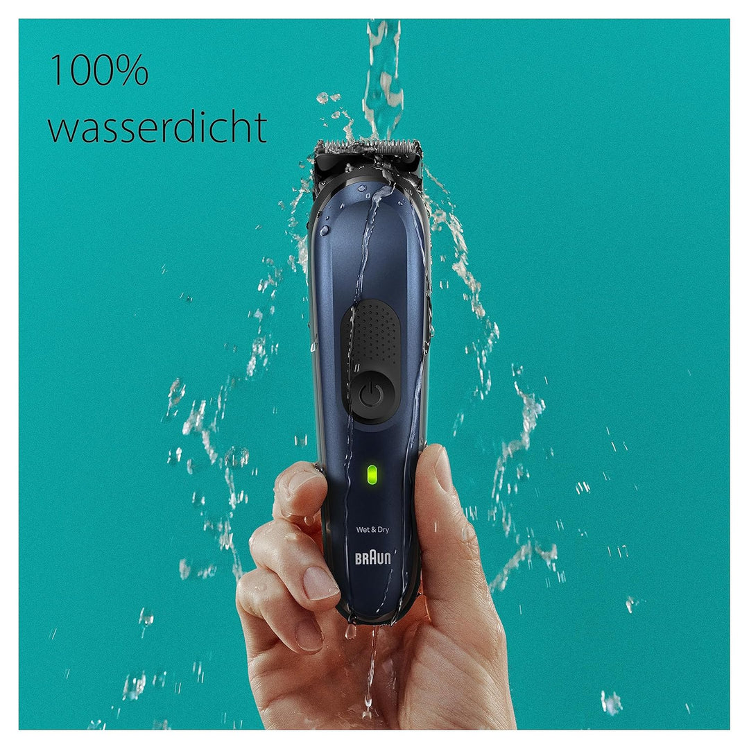 Braun All-In-One Bartpflege Bodygroomer Set, 10-in-1 Barttrimmer, Trimmer/Haarschneider Herren, Haar