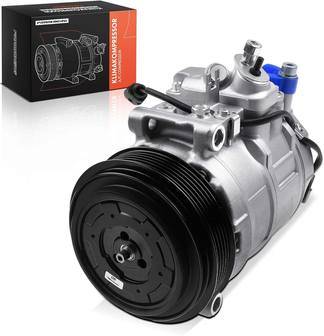 Frankberg 1x Klimakompressor Klimaanlage Kompatibel mit Q7 4LB 3.0L Diesel 2007-2015 Replace# 7L6820