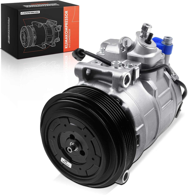 Frankberg 1x Klimakompressor Klimaanlage Kompatibel mit Q7 4LB 3.0L Diesel 2007-2015 Replace# 7L6820