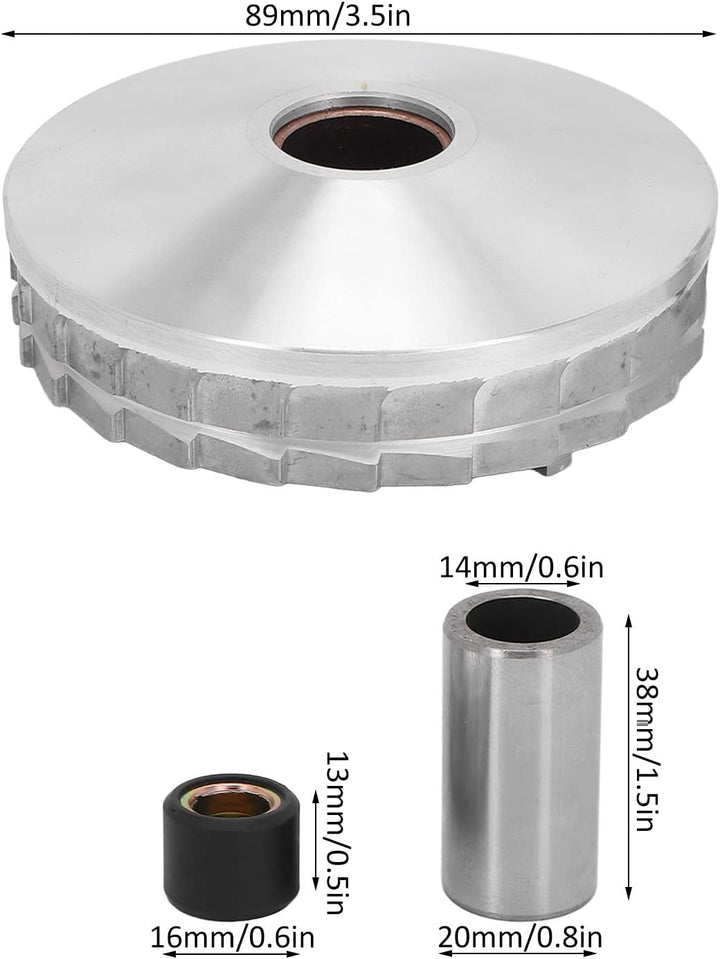 Racing Variator Kit, Racing Variator Kit Wärmeableitung Hochleistungsersatz für GY6 50ccm 139QMB-bas