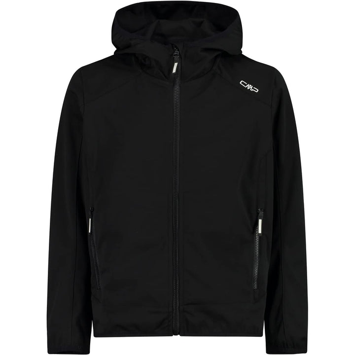 CMP Jungen Fixed Hood Softshelljacke EU 92 nero, EU 92 nero