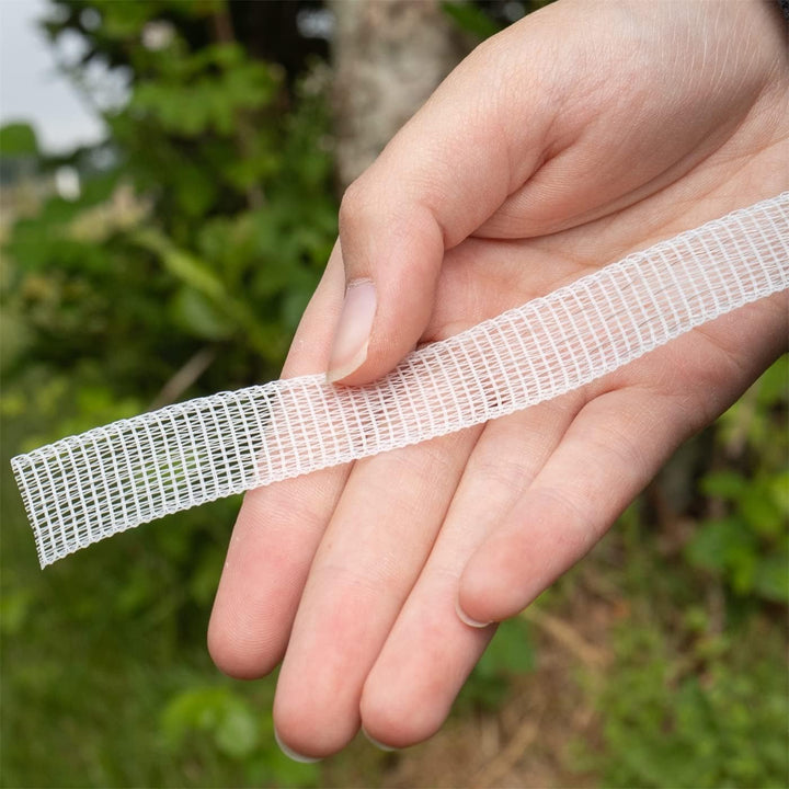 VOSS.farming - Weidezaunband mit 30% mehr Leitfähigkeit - insgesamt 800m + Elektro-Zaun-Band-Zubehör