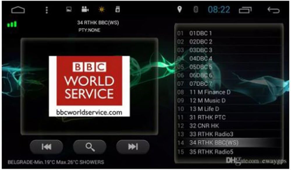 Original TAFFIO Universal USB DAB+ Tuner/Antenne Digital Radio Empfänger für Android Autoradios
