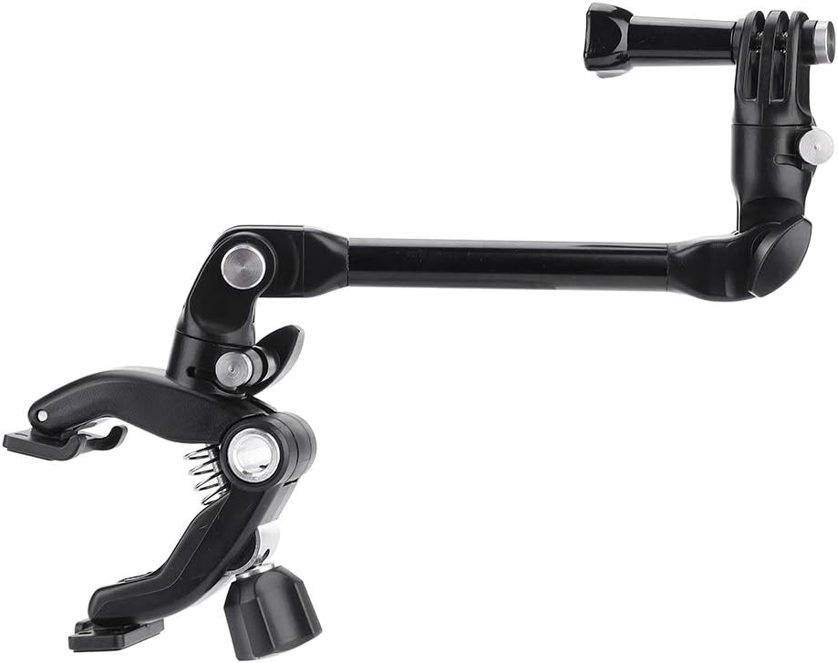 Action Kamera Musik Clip,360° Drehung Flexibles Schiessen Verstellbarer Arm Clip Einbeinstativ Halte