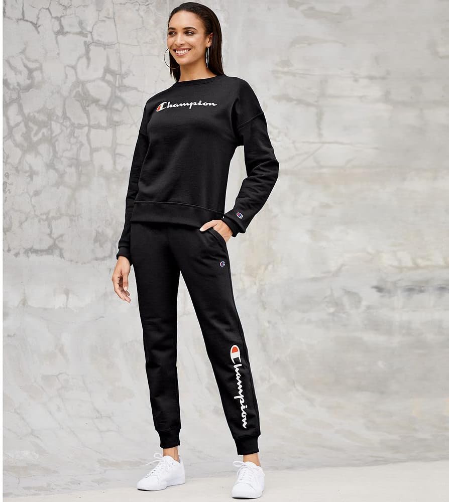 Champion Damen Sweatshirt L Black-y08113, L Black-y08113