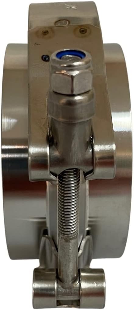 Boltza® V-Band Klemme + Flansche komplett Edelstahl extra Turboschlauch (76 mm) 3.0" Inch (76mm), 3.