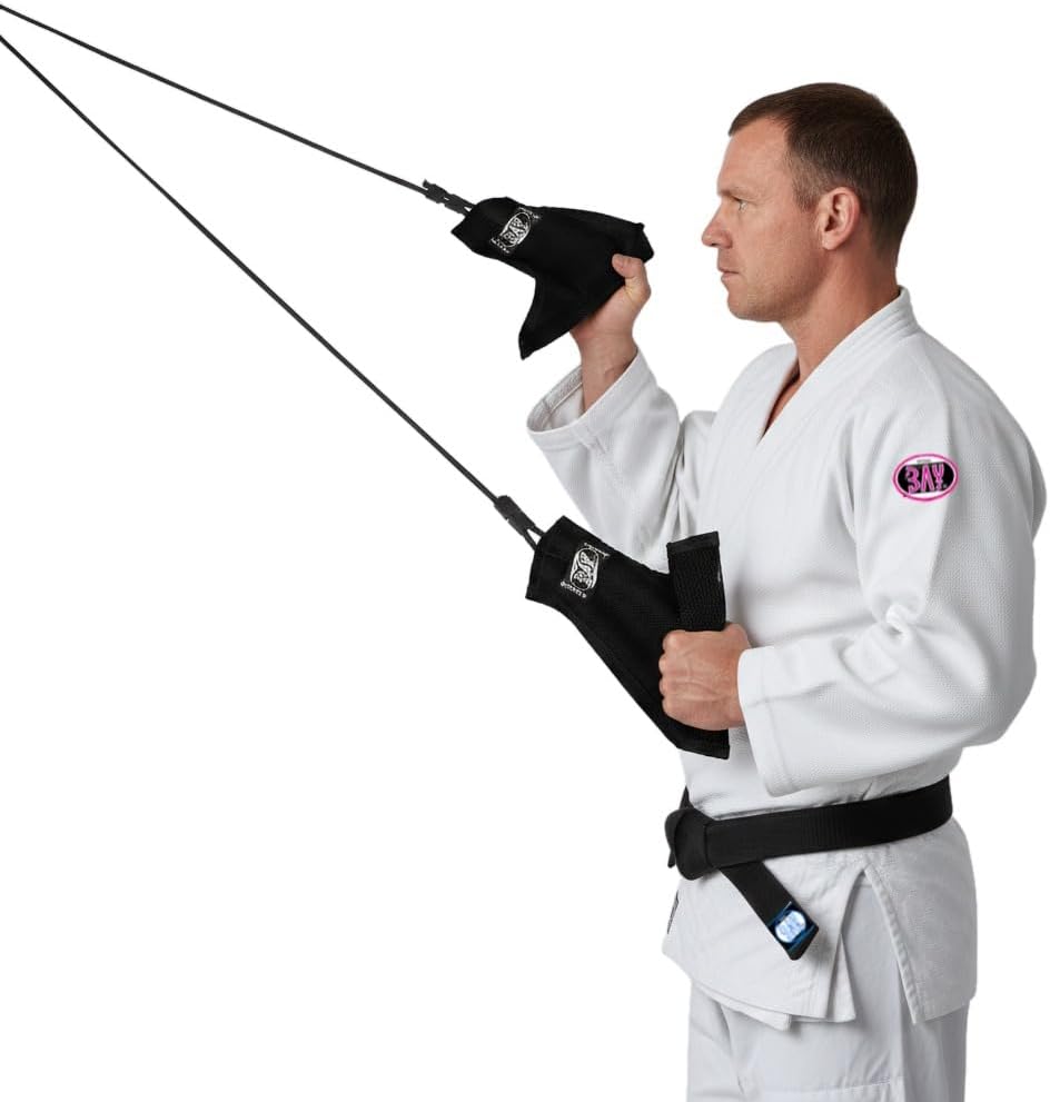 BAY schwarz Judo Uchi Komi Trainings-Set Zugübungen Griffkraft Zugübungen Ju Jutsu, MMA Wurftraining