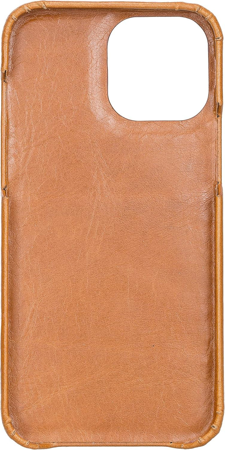 Solo Pelle Lederhülle kompatibel für iPhone 13 Pro Max in 6.7 Zoll abnehmbare Hülle (2in1) inkl. Kar