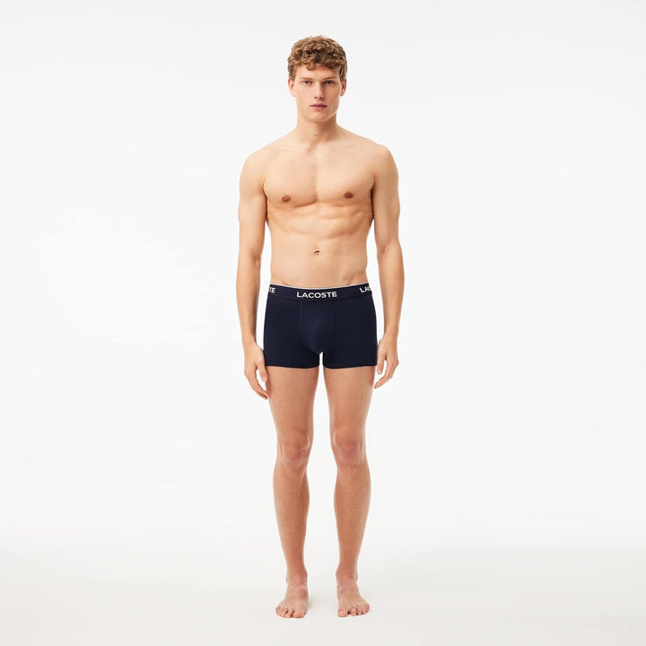 Lacoste Herren Boxershorts 5H3401, Männer Untershose,Pants,Shorts,Unterwäsche,Basic,kurz,Regular Fit