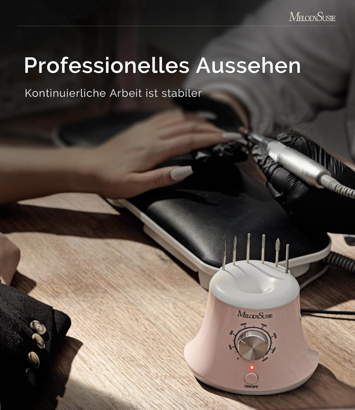 MelodySusie Elektrische Nagelfräser 30000 U/Min Professionelle Elektrische Nagelfeile Maniküre Pedik