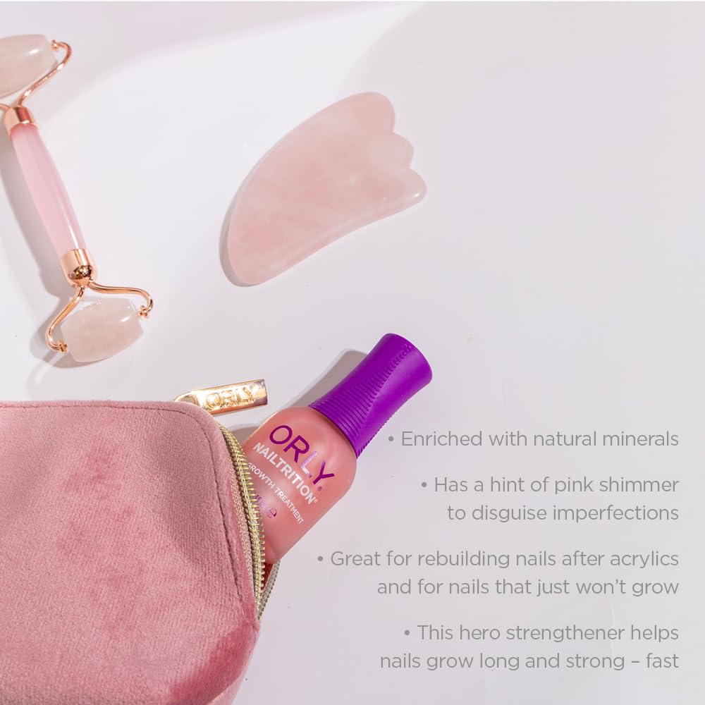 ORLY Nailtrition 18 ml | Nail Treatments | Intensivpflege | Starke & Schöne Nägel | Fördert Nagelwac