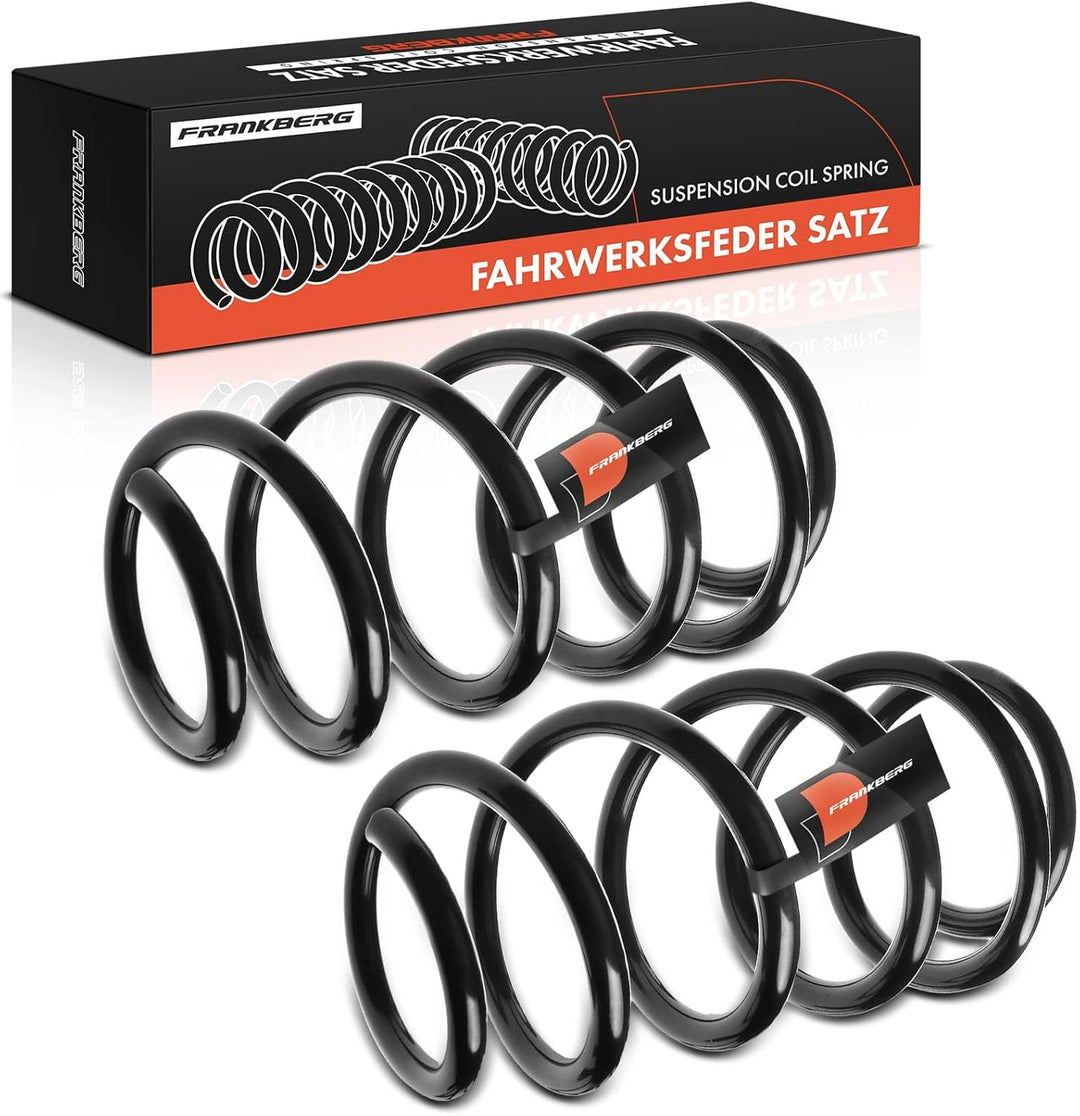Frankberg 2x Federn Fahrwerksfeder Vorderachse Kompatibel mit Meriva 2003-2010 1.3L-1.8L MPV Replace