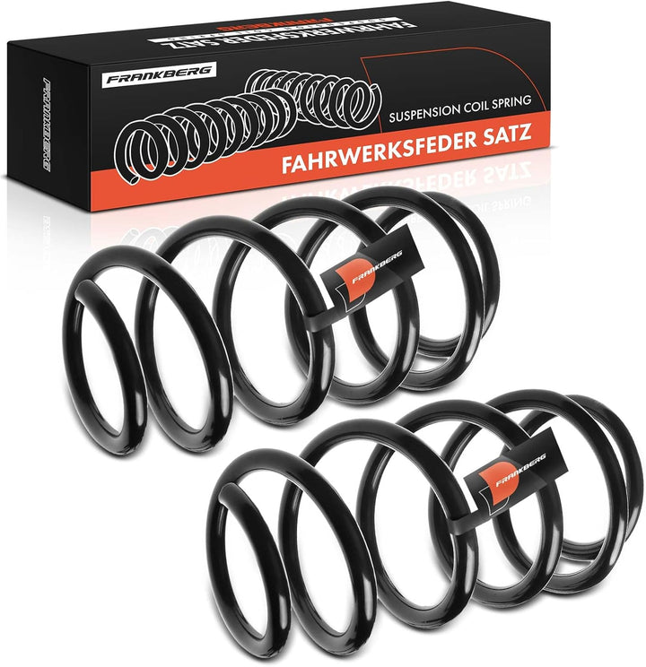 Frankberg 2x Federn Fahrwerksfeder Vorderachse Kompatibel mit Meriva 2003-2010 1.3L-1.8L MPV Replace