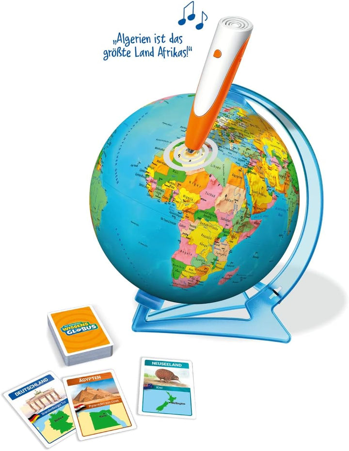 Ravensburger tiptoi 00115 - Mein interaktiver Junior Globus & tiptoi Spiel 00107 - Der interaktive W