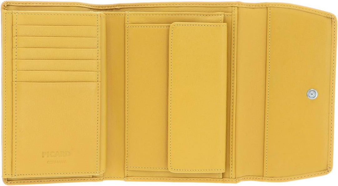 Picard Damen Bingo Portemonnaie 10x15x2 cm Honey, 10x15x2 cm Honey