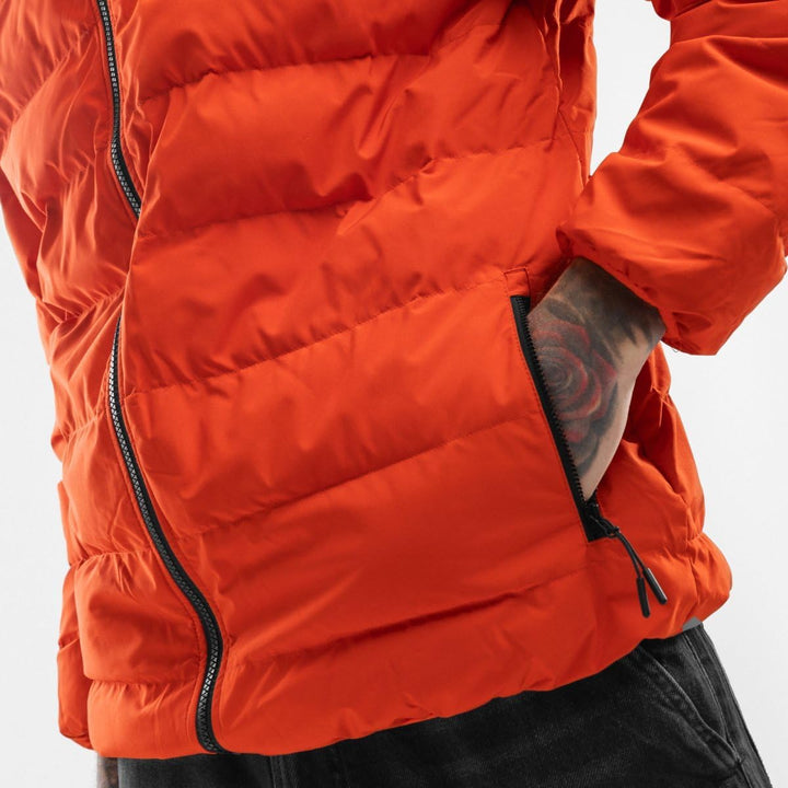 SIROKO - Steppjacke Fire S Leuchtendes Orange/Schwarz, S Leuchtendes Orange/Schwarz