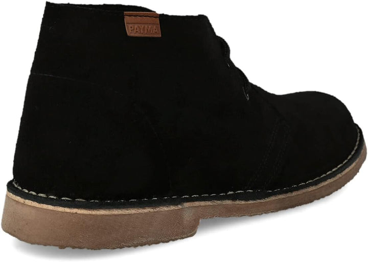 Safari Desert Boot aus WildLeder für Damen und Herren. Schuhe aus Spanien. Chukka Stiefeletten Schuh
