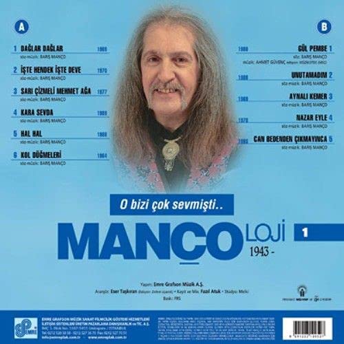 Mançoloji 1 (Plak), Audio-CD
