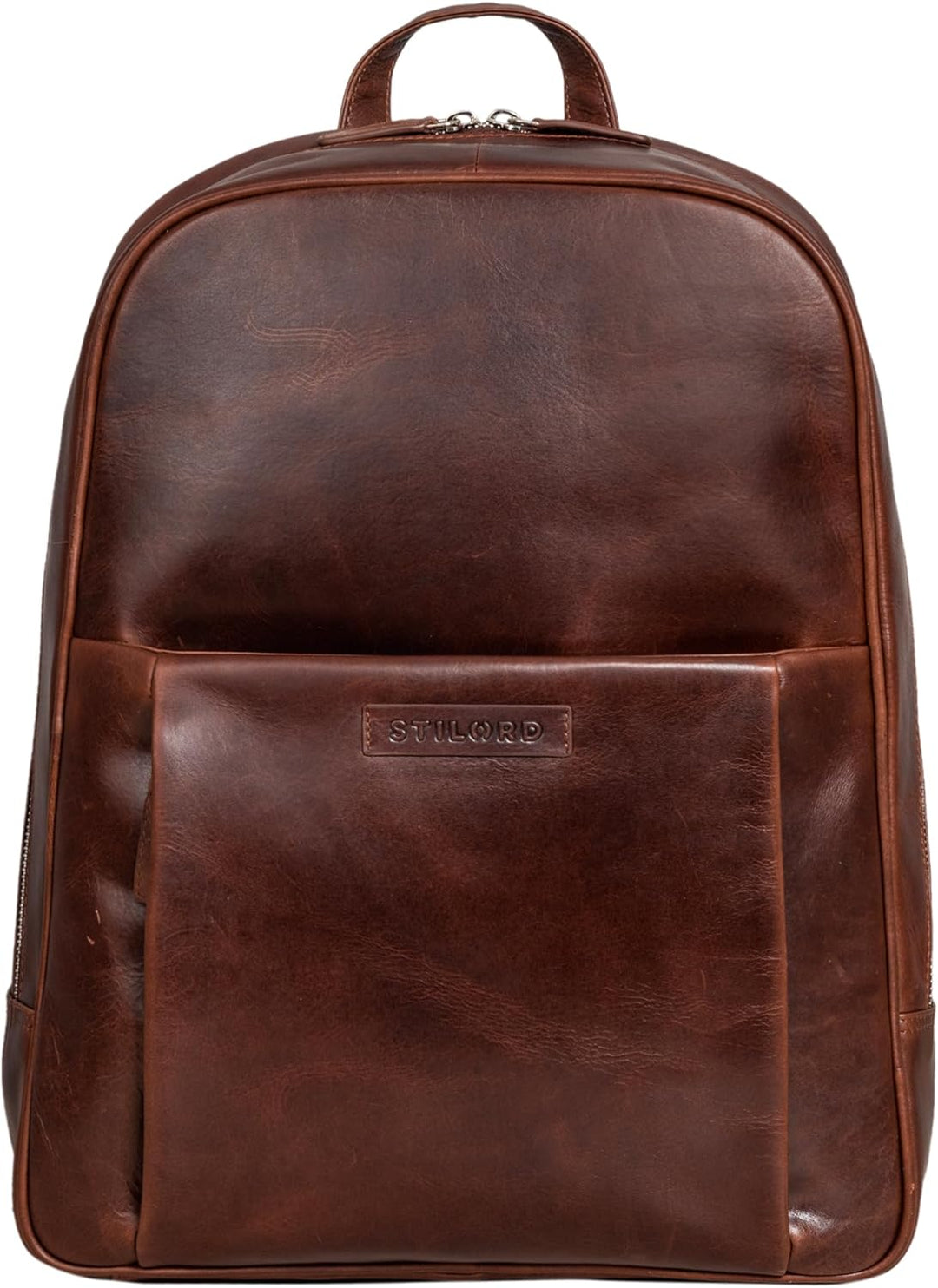STILORD 'Etienne' Laptop Rucksack Leder 15 Zoll Business Rucksack Damen Leder Herren Notebook Rucksa