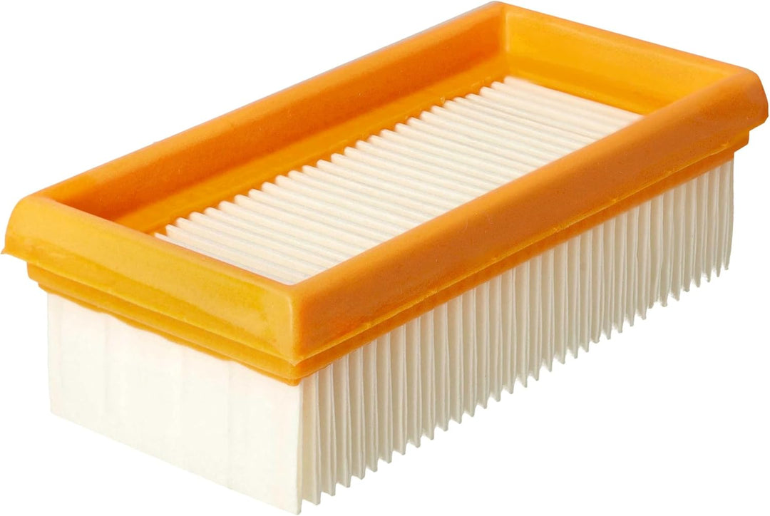 vhbw Set 3X Flachfaltenfilter kompatibel mit Makita VC4210M Staubsauger - Motorkühlluftfilter