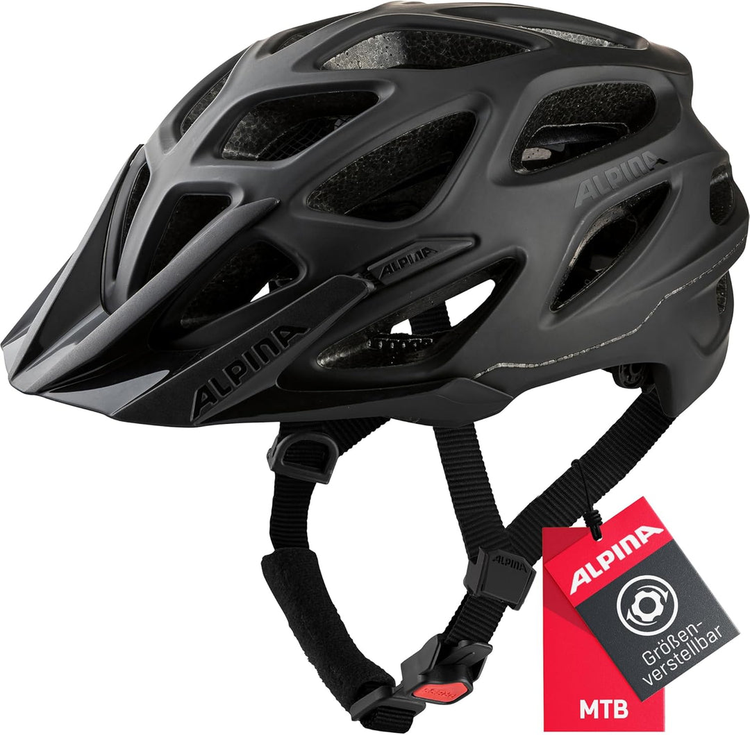ALPINA MYTHOS 3.0 - Leichter, Optimal Belüfteter & Anpassbarer Fahrradhelm Mit Antibakteriellen Pols