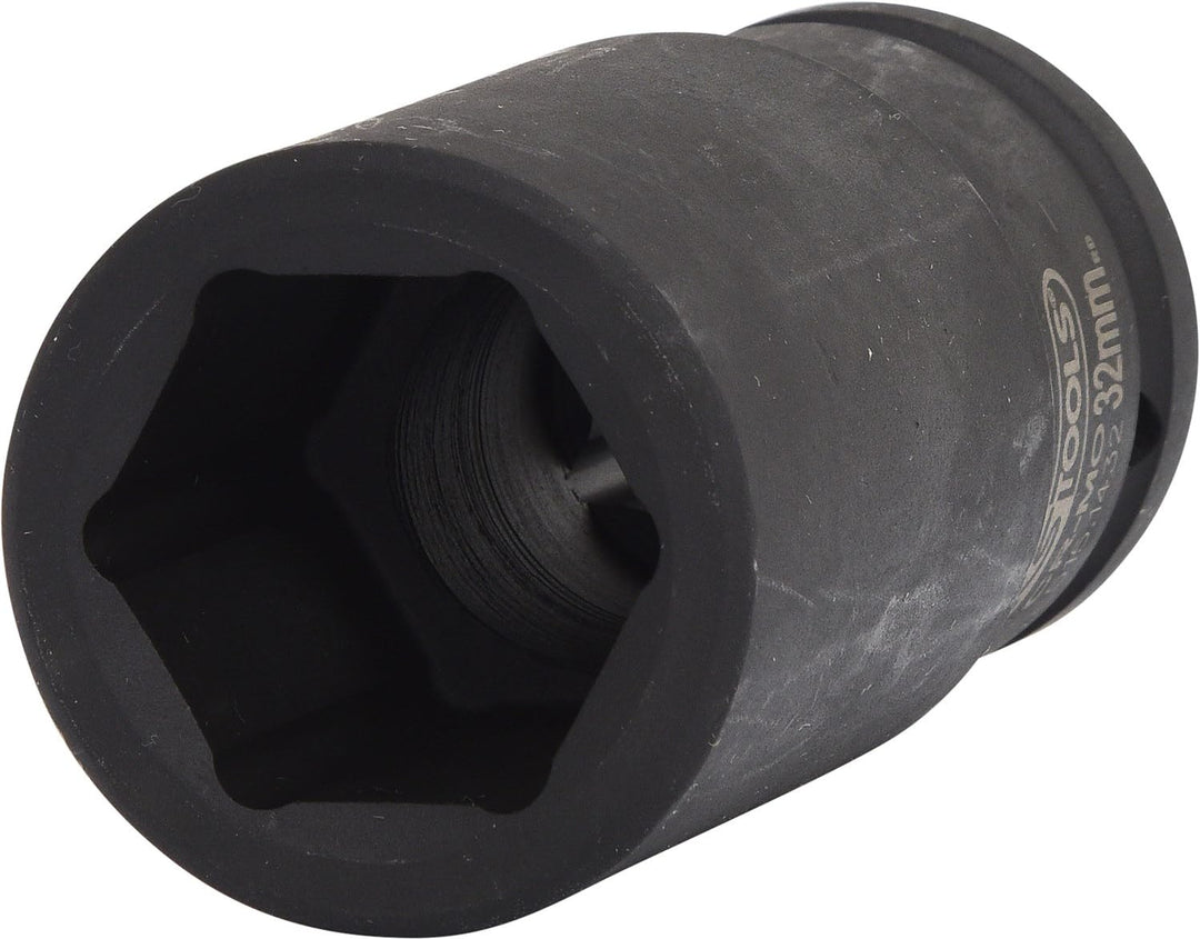 KS Tools 515.1432 3/4" Sechskant-Kraft-Stecknuss, lang, 32mm 32 mm, 32 mm