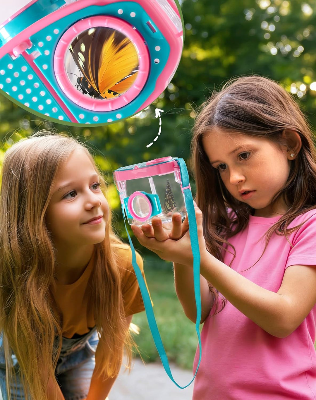 ROBUD Doppel-Set für Kinder, Outdoor-Entdecker-Set, 20-teilig, Insektenfang-Abenteuer-Sets mit Schme