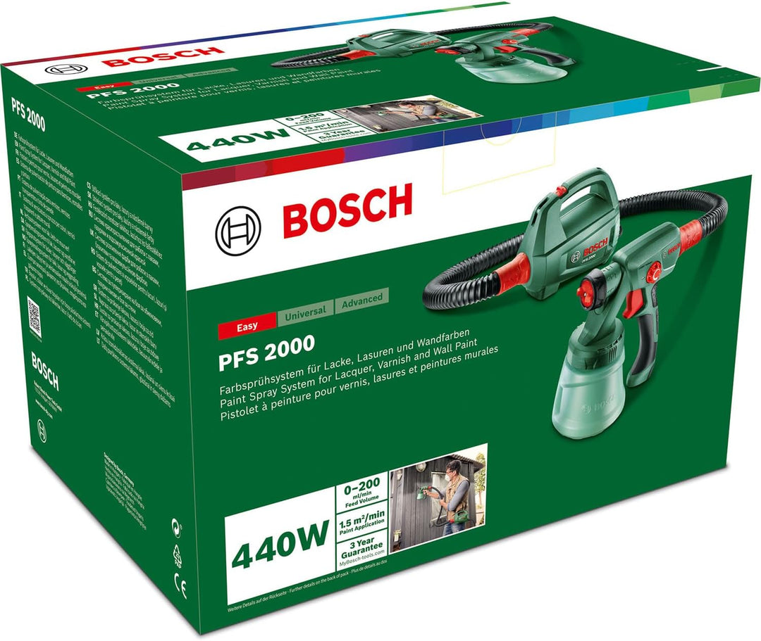 Bosch elektrisches Farbsprühsystem PFS 2000 (440 Watt, im