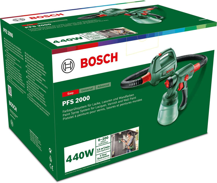 Bosch elektrisches Farbsprühsystem PFS 2000 (440 Watt, im