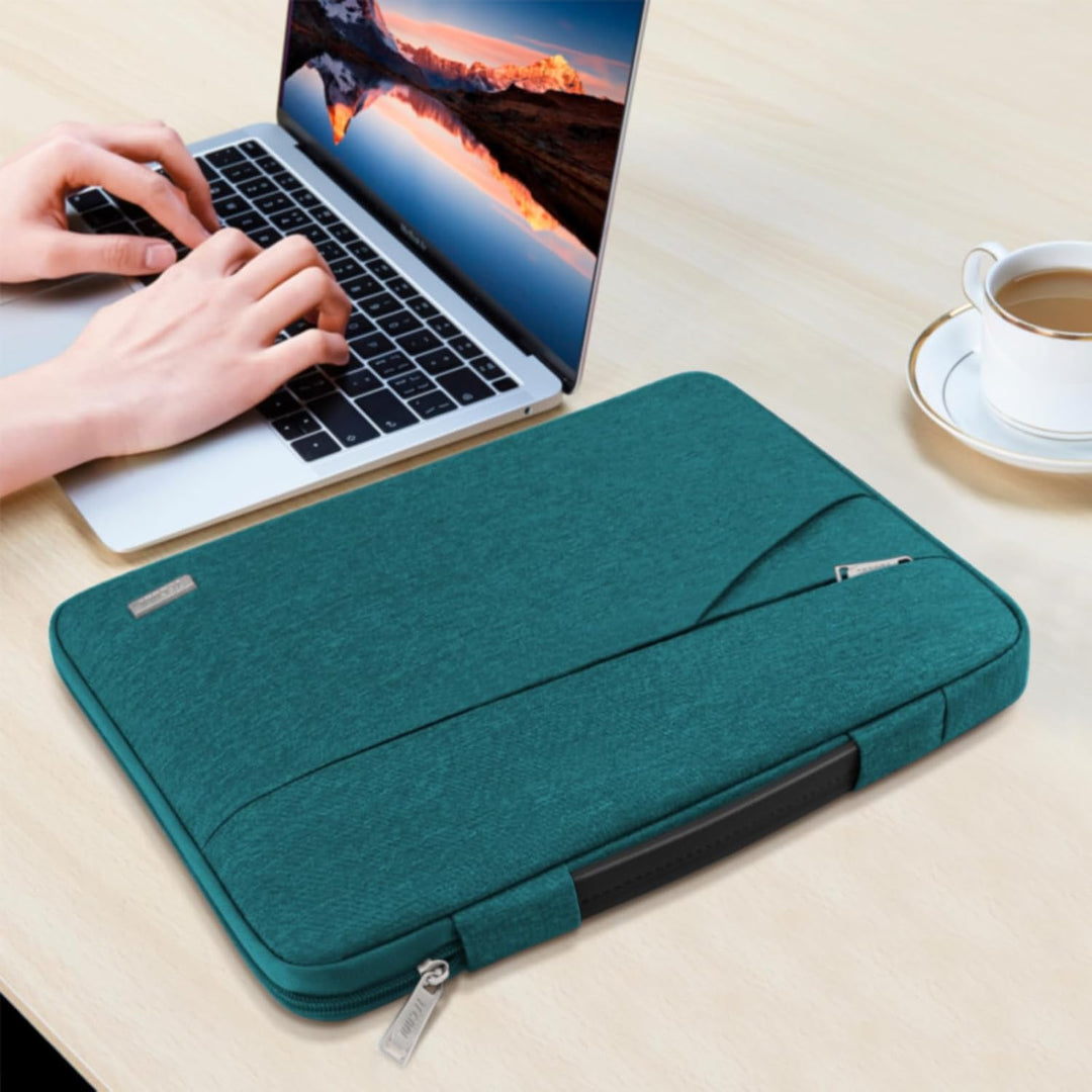 TECOOL 14 Zoll Laptop Tasche Hülle Laptoptasche für 14 Zoll Lenovo HP Dell Acer Asus Notebook Chrome
