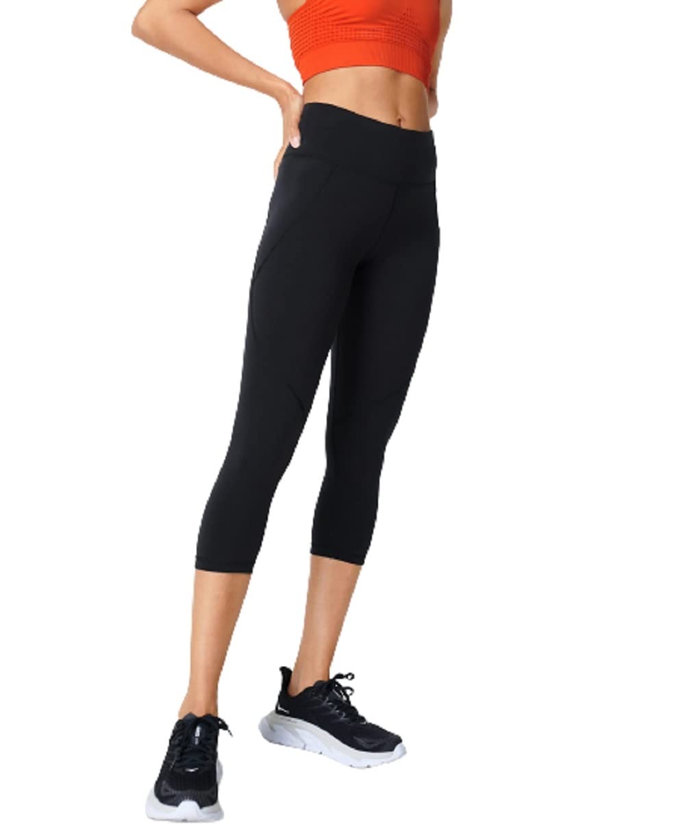 Sweaty Betty Damen Power Cropped Workout Leggings S Schwarz, S Schwarz