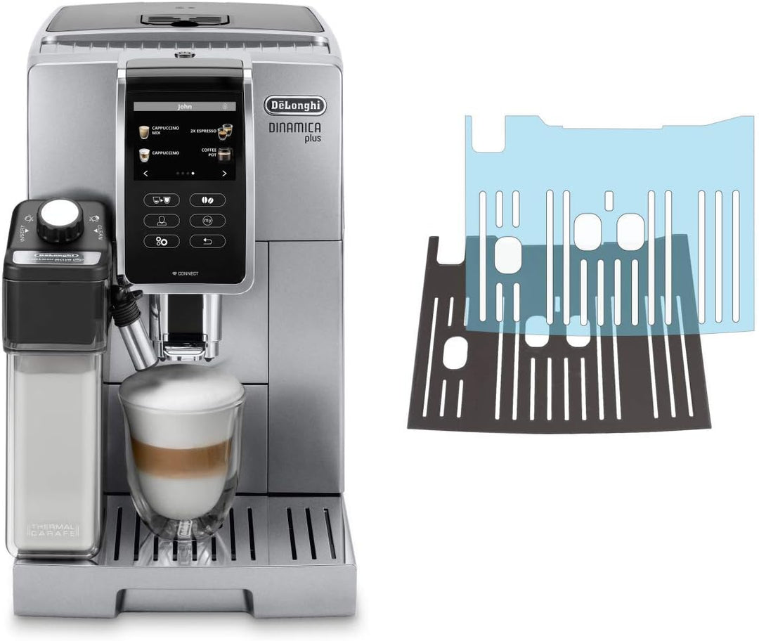3 x Schutzfolie/Kratzschutz für Vollautomat DeLonghi Dinamica 350.50-370.70 - 370.85-370.95 - 370.95