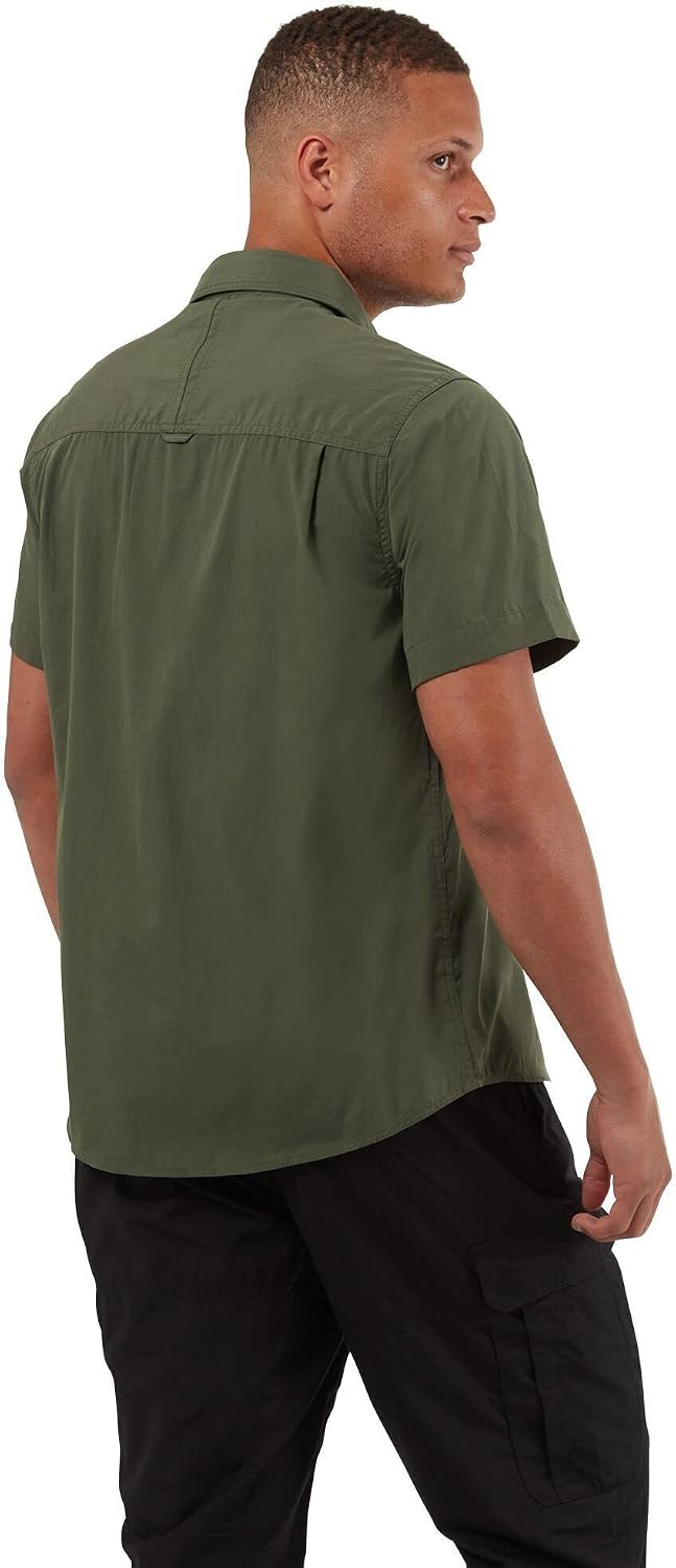 Craghoppers Herren Kiwi Kurzarm-Shirt Wanderhemd (1er Pack), Cedar