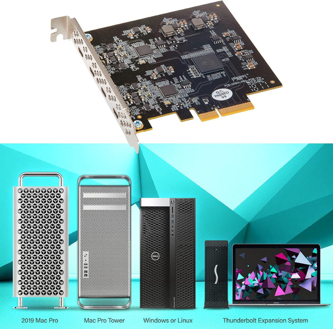 Sonnet Allegro USB-C 4-Port PCIe Karte Single, Single