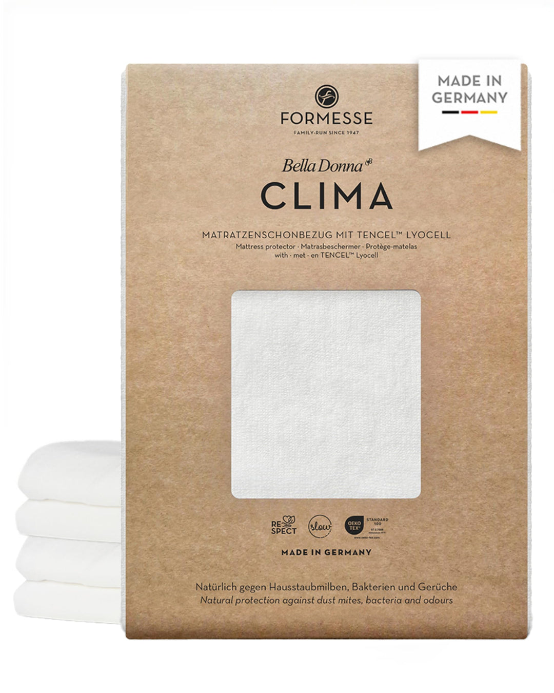 Matratzenschoner Bella Donna Clima Alto 180x200-200x220cm weiss, 180x200-200x220cm