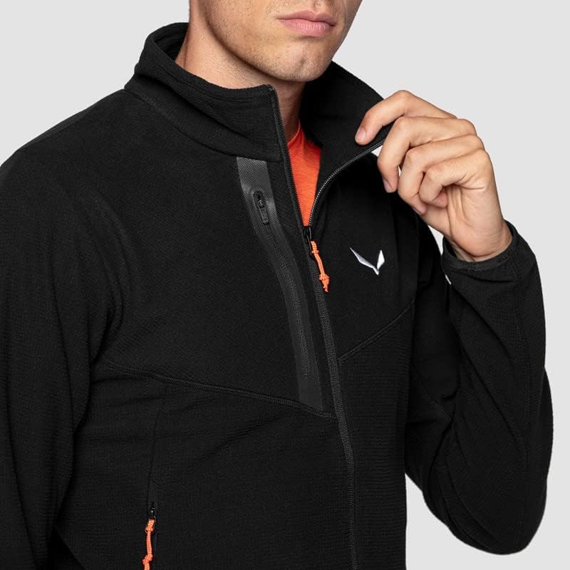 Salewa Herren *Rocca 2 Pl M Fz Fleecejacke Midlayer M black out, M black out