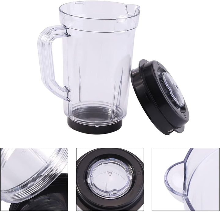 Behälter für Mixer, Mixerbecher, 1000 ml, Wasser, Milchbecherhalter, Kunststoff, Milch, Obst, Gemüse