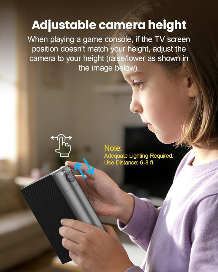 AR-Spielkonsole für Kinder: Plug &amp; Play Videospiele für aktive Spiele im Innenbereich, Spass mit der