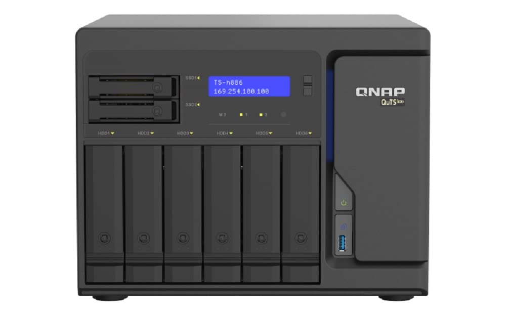 QNAP Serveris NAS Storage Tower 8BAY/NO HDD TS-H886-D1622-16G