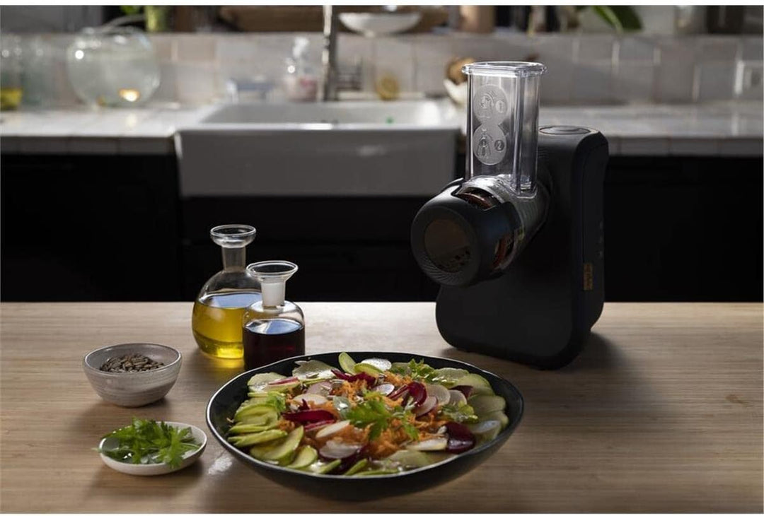 Tefal MB77EN Eco Respect Reibe | 200-W-Motor | 3 verschiedene Kegel-Aufsätze | Eco-Design | 9% recyc