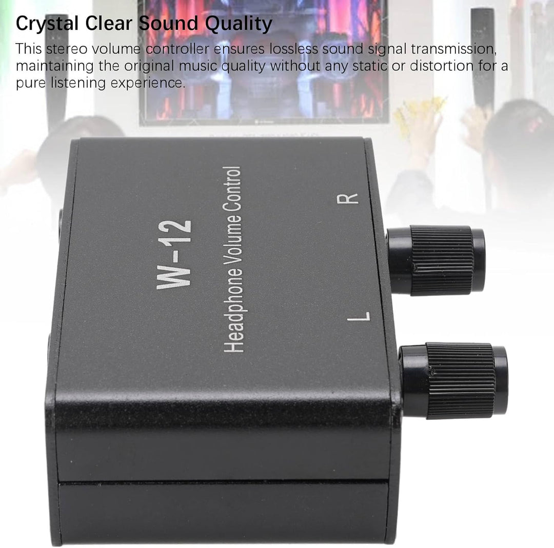 Srliya Kopfhörer Volume 3,5mm 6,35mm Stereo Volume Controller 1/4 Zoll 1/8 Zoll Inline Volume Contro