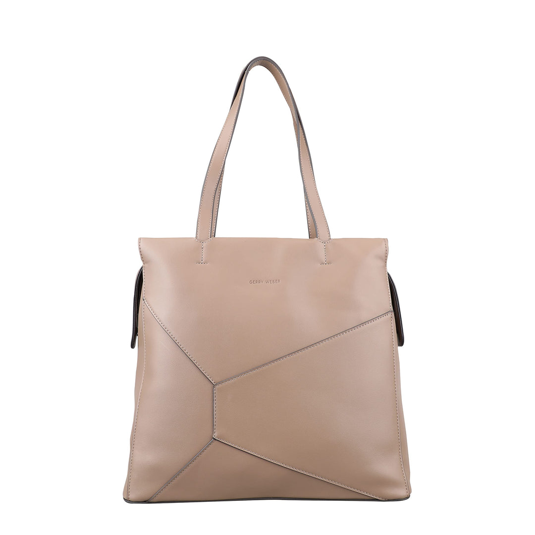 Gerry Weber - piece of me shopper lvz Nude 34,00x32,00x14,00 cm Farbe:nude / Material:polyester,pu,