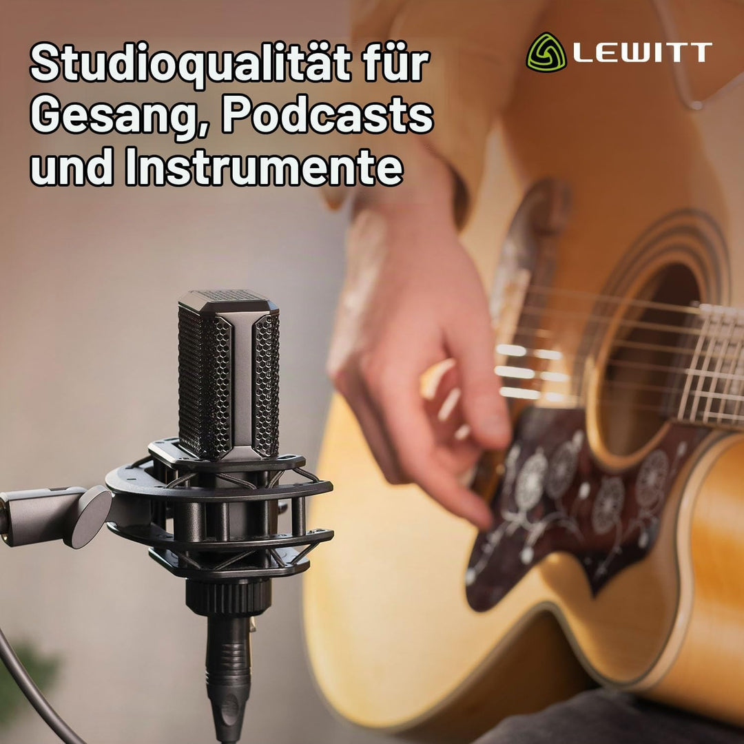 LCT 440 Pure - XLR Kondensatormikrofon für Stimme, Gesang, Instrumentenaufnahmen und Streaming - 1"