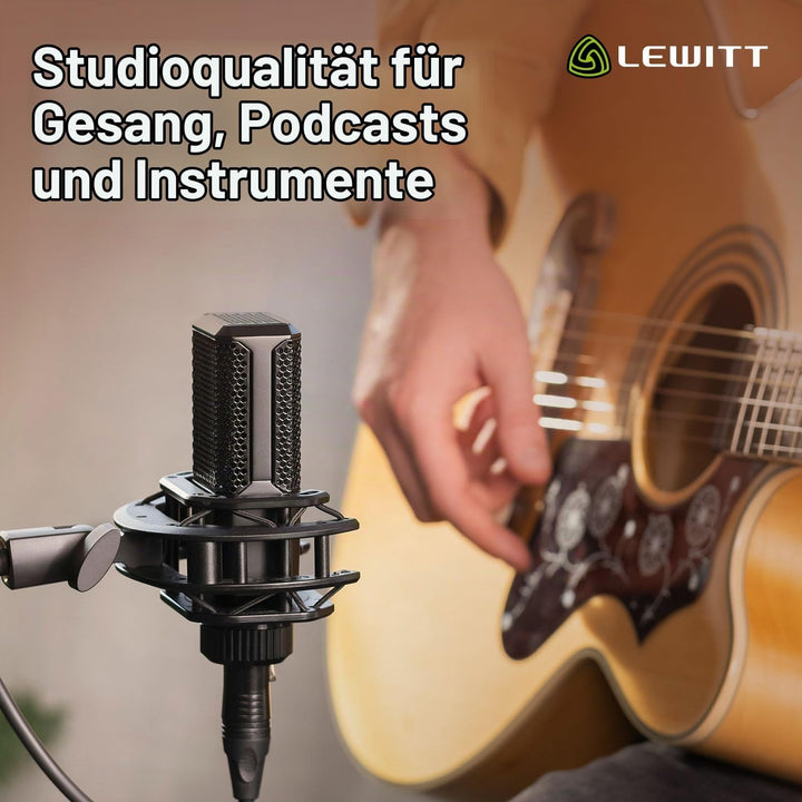 LCT 440 Pure - XLR Kondensatormikrofon für Stimme, Gesang, Instrumentenaufnahmen und Streaming - 1"