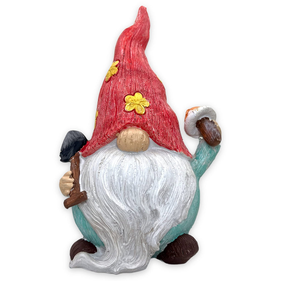 MIJOMA Gartenzwerg Gartengnom GNOME Dwarf Garten Dekoration Gartendeko Wichtel Zwerg für den Garten