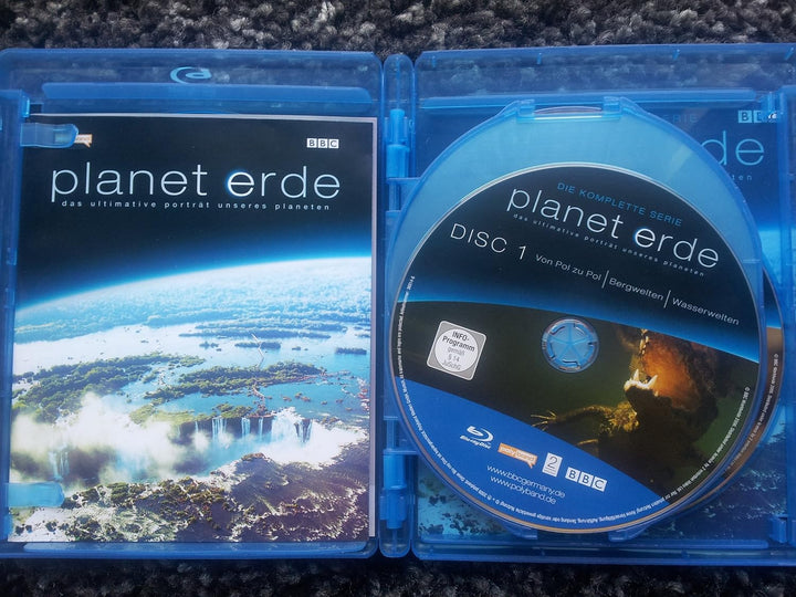 Planet Erde - Die komplette Serie (5 Discs, Softbox) [Blu-ray], Blu-ray