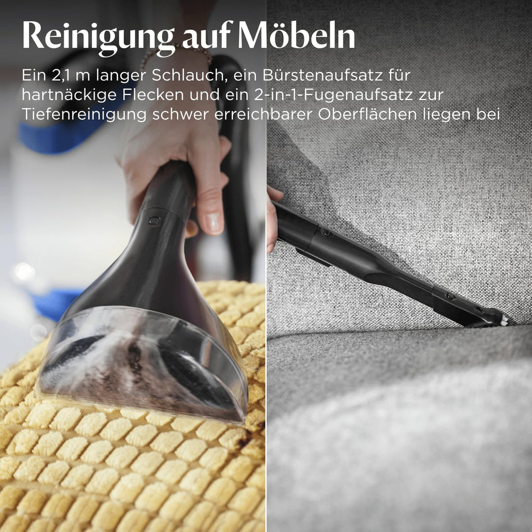 BISSELL ProHeat Revolution, Teppichreiniger, 3 Reinigungsmodi, Teppichwäsche, Polsterreiniger, kabel