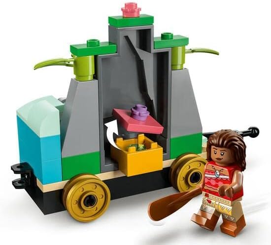 LEGO 43212 Disney: Disney Geburtstagszug Set mit Moana, Woody, Peter Pan und Tinker Bell Zug-Spielze